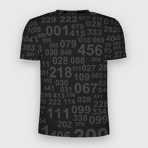 Мужская спорт-футболка SQUID GAME: ФИГУРКИ СТРАЖЕЙ / 3D-принт – фото 2