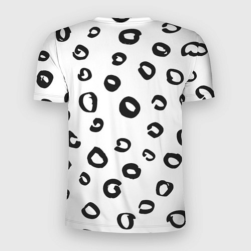 Мужская спорт-футболка Леопардовый окрас / 3D-принт – фото 2