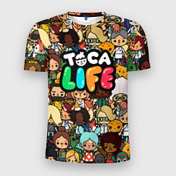 Мужская спорт-футболка Toca Life: Persons