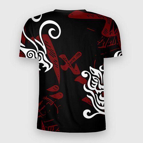 Мужская спорт-футболка ТОКИЙСКИЕ МСТИТЕЛИ ТАТУ ЛОГО / 3D-принт – фото 2