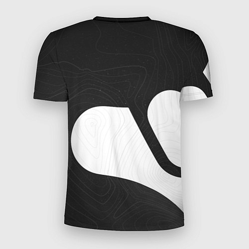 Мужская спорт-футболка DESTINY 2 LOGO WHITE / 3D-принт – фото 2