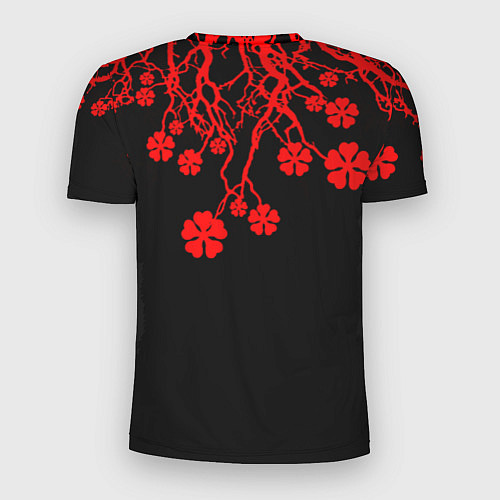 Мужская спорт-футболка Дерево с Чёрный клевером / 3D-принт – фото 2