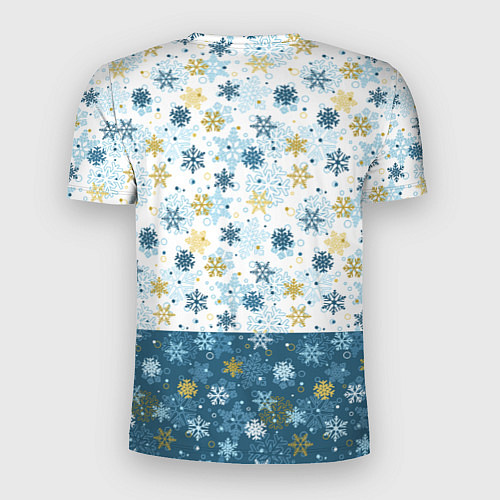 Мужская спорт-футболка Весёлый Оленёнок / 3D-принт – фото 2
