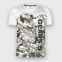 Футболка спортивная мужская Gears 5 Gears of War - Кейт Диаз, цвет: 3D-принт
