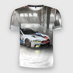 Мужская спорт-футболка BMW Motorsport Mission 8