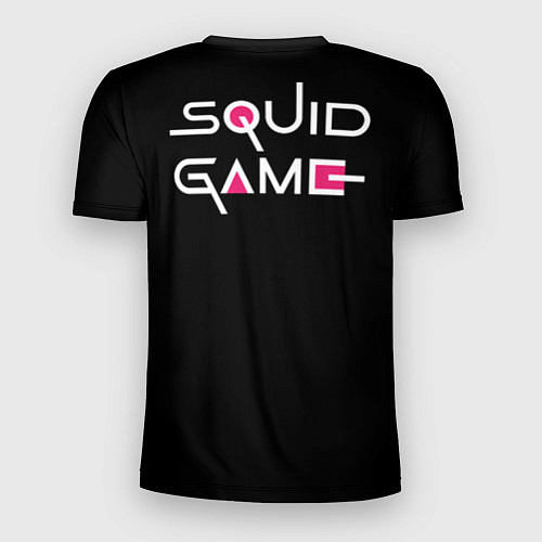 Мужская спорт-футболка Squid game: guard-killer / 3D-принт – фото 2