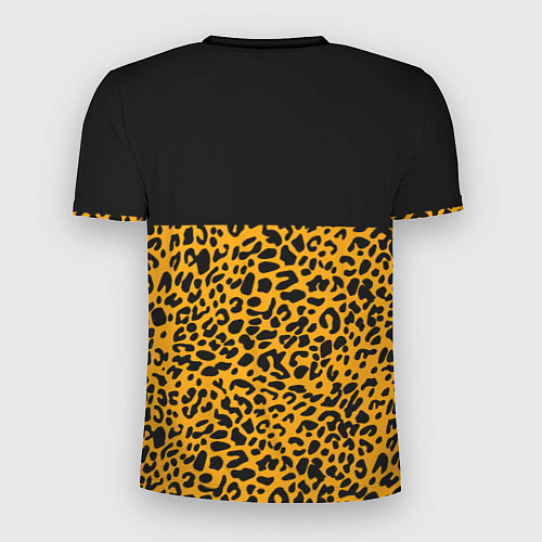 Мужская спорт-футболка СТИЛЬ ЛЕОПАРДА / 3D-принт – фото 2