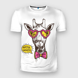 Мужская спорт-футболка Жираф хипстер 2022