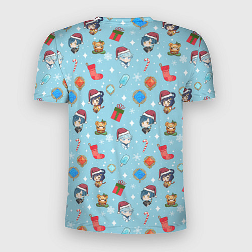 Мужская спорт-футболка GI Christmas Pattern / 3D-принт – фото 2