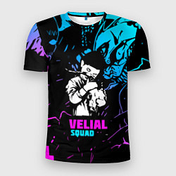 Футболка спортивная мужская Velial Squad neon, цвет: 3D-принт