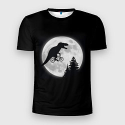 Мужская спорт-футболка T-REX НА ЛУНЕ