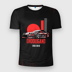 Футболка спортивная мужская HOOLIGAN HOONIGAN, цвет: 3D-принт