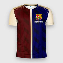 Футболка спортивная мужская Barcelona Форма, цвет: 3D-принт