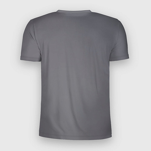 Мужская спорт-футболка Задумчивый Хаски / 3D-принт – фото 2