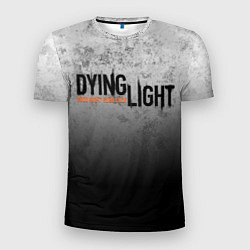 Футболка спортивная мужская DYING LIGHT ТРЕЩИНЫ GOOD NIGHT AND GOOD LUCK, цвет: 3D-принт