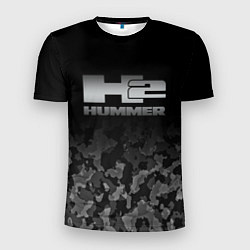 Мужская спорт-футболка H2 HUMMER LOGO