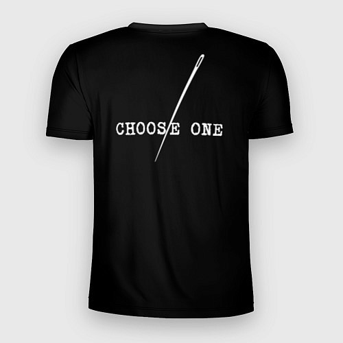 Мужская спорт-футболка Squid game: choose one / 3D-принт – фото 2