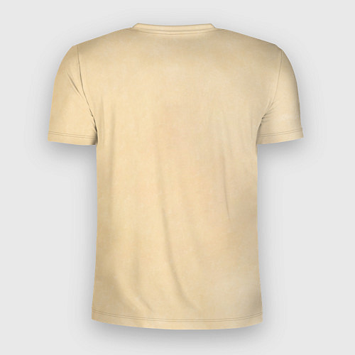Мужская спорт-футболка Новогодний ленивец / 3D-принт – фото 2