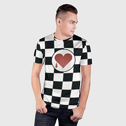 Футболка спортивная мужская Плакальщики цвет ордена, цвет: 3D-принт — фото 2