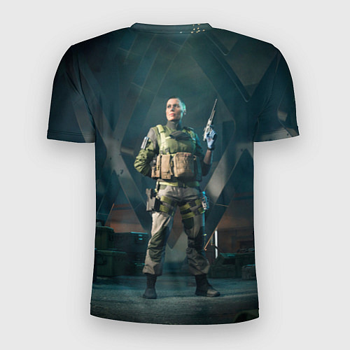 Мужская спорт-футболка Battlefield 2042 - Мария Фальк арт / 3D-принт – фото 2
