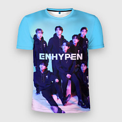 Мужская спорт-футболка ENHYPEN: Хисын, Джей, Джейк, Сонхун, Сону, Чонвон,