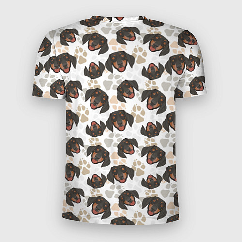 Мужская спорт-футболка Такса Dachshund Dog / 3D-принт – фото 2