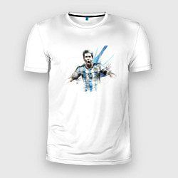 Мужская спорт-футболка Messi Argentina Team