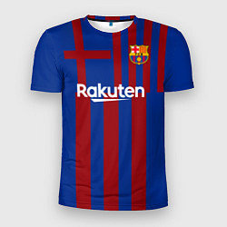 Футболка спортивная мужская Barcelona Pique 3, цвет: 3D-принт