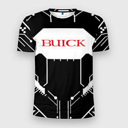 Мужская спорт-футболка Buick Лого Эмблема спина