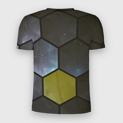 Мужская спорт-футболка JWST space cell theme / 3D-принт – фото 2