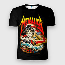 Мужская спорт-футболка Metallica WELCOME TO ROCKVILLE