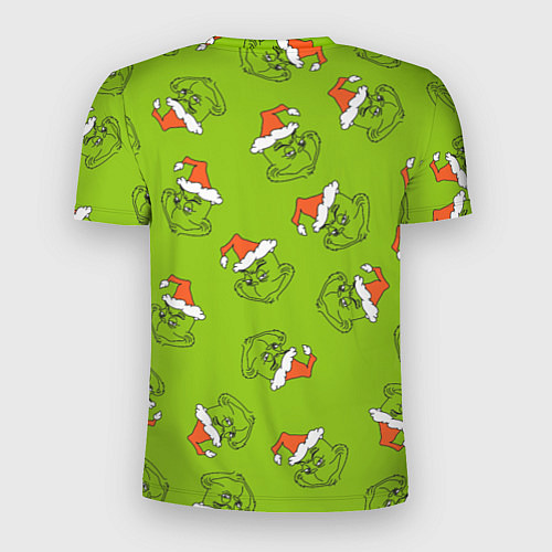 Мужская спорт-футболка Гринч Укротитель рождества / 3D-принт – фото 2