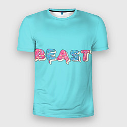 Мужская спорт-футболка Mr Beast Donut