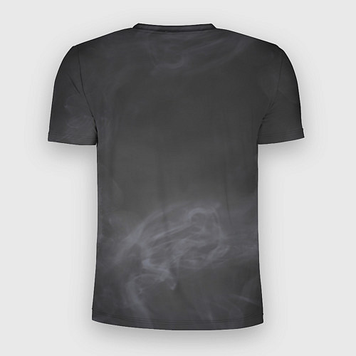 Мужская спорт-футболка Тигр в тумане / 3D-принт – фото 2