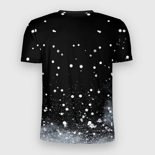 Мужская спорт-футболка Santa Dabbing с подарками / 3D-принт – фото 2