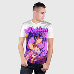 Футболка спортивная мужская Shogun raiden на обложке журнала, цвет: 3D-принт — фото 2