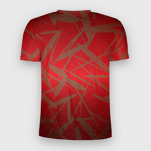 Мужская спорт-футболка Бардак Red-Gold Theme / 3D-принт – фото 2