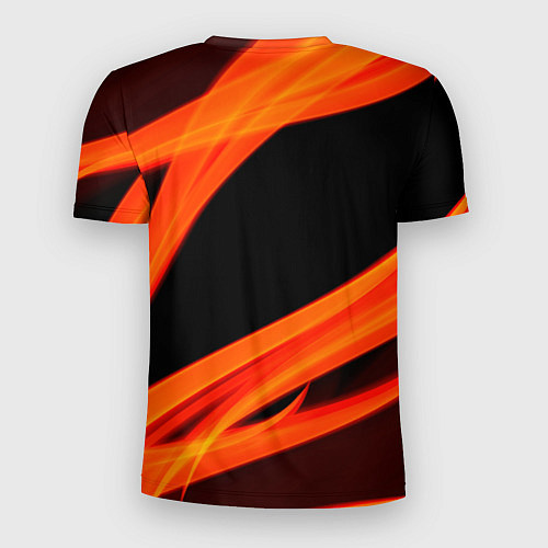 Мужская спорт-футболка Hot Wheels Fire BackGround / 3D-принт – фото 2
