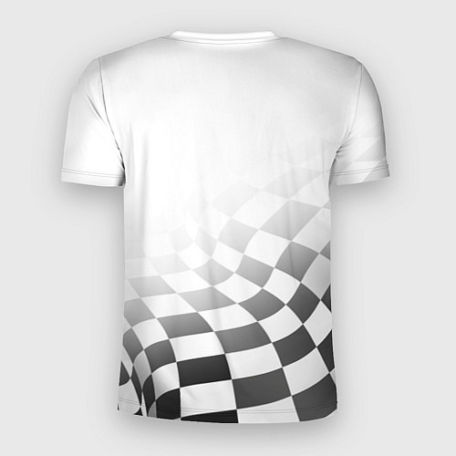Мужская спорт-футболка Lexus, Лексус спорт финишный флаг / 3D-принт – фото 2