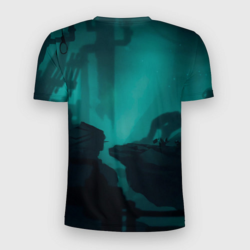 Мужская спорт-футболка Limbo x Little Nightmares / 3D-принт – фото 2