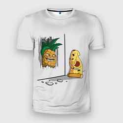 Футболка спортивная мужская HERES PINEAPPLE!, цвет: 3D-принт