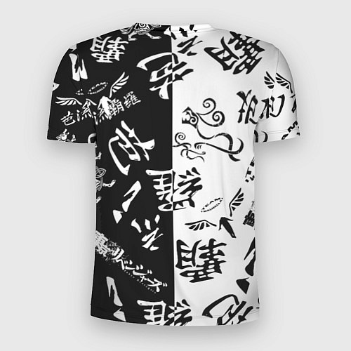 Мужская спорт-футболка Tokyo Revengers Black & White / 3D-принт – фото 2