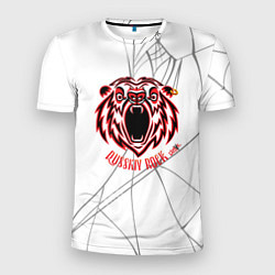 Мужская спорт-футболка Бардак -Русский рок с паутиной