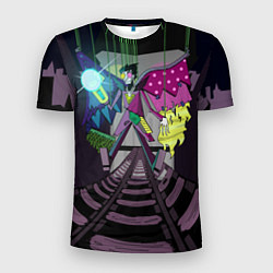 Мужская спорт-футболка Spamton: BIG SHOT ! Deltarune Спамтон