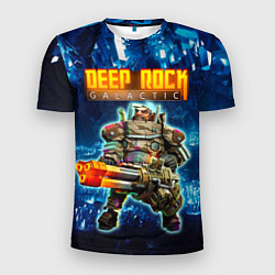Футболка спортивная мужская Deep Rock Galactic Gunner, цвет: 3D-принт