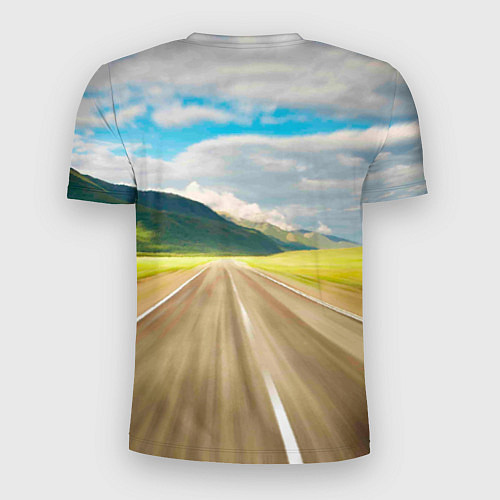 Мужская спорт-футболка Euro Truck Simulator / 3D-принт – фото 2