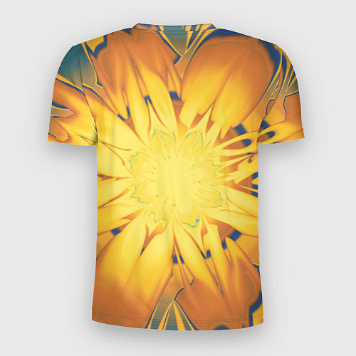 Мужская спорт-футболка Солнечный цветок Абстракция 535-332-32 / 3D-принт – фото 2