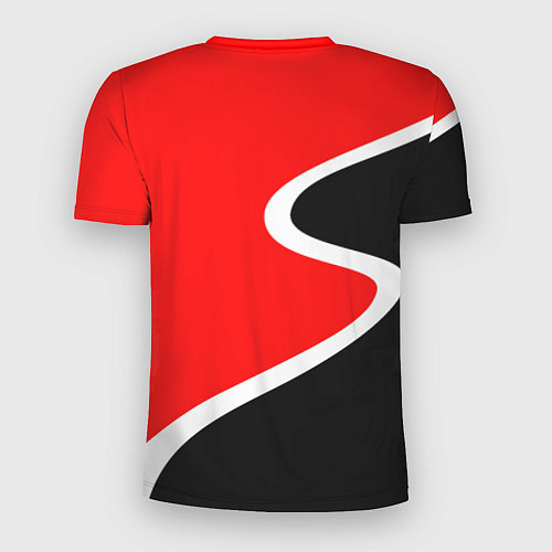 Мужская спорт-футболка Chevrolet Логотип / 3D-принт – фото 2