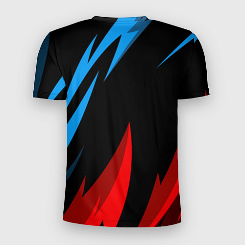 Мужская спорт-футболка BMW Логотип Узор / 3D-принт – фото 2