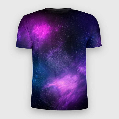 Мужская спорт-футболка Космос Galaxy / 3D-принт – фото 2